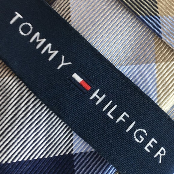 TOMMY HILFIGER SILK PLAID TIE - Picture 4 of 8
